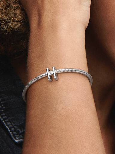 Letter H Alphabet Charm