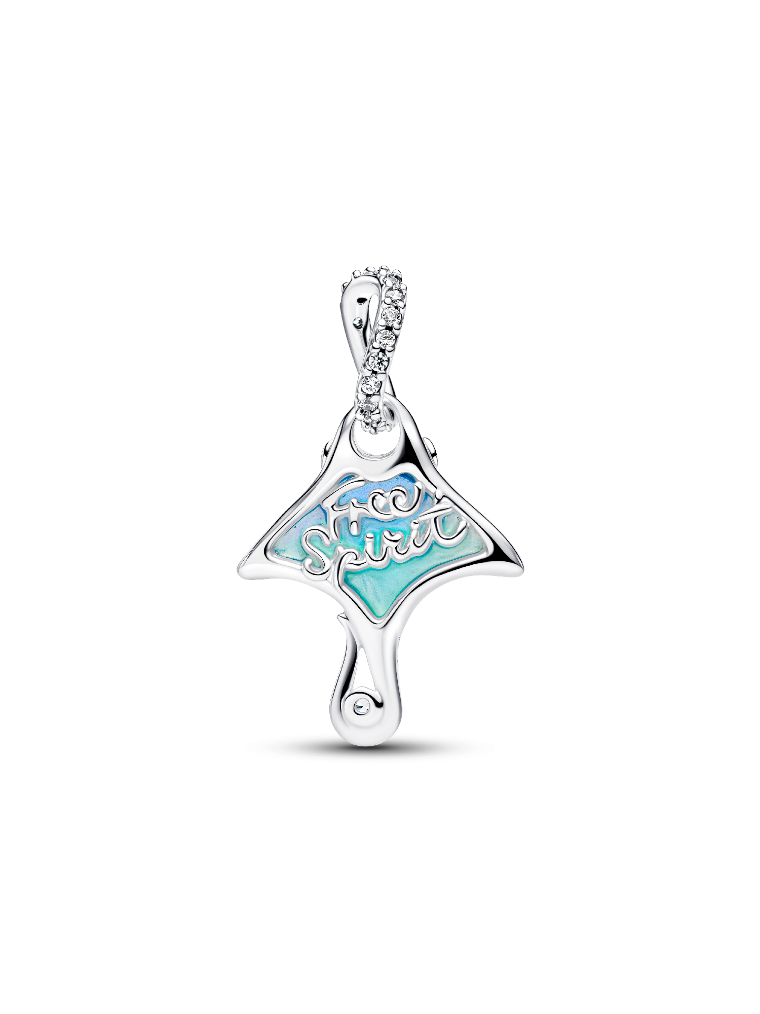 Manta Ray Dangle Charm | Pendant | Sterling silver | Pandora US