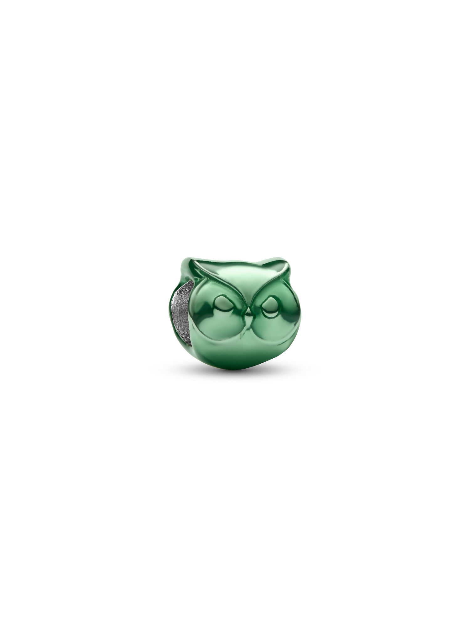 Green Owl Mini Charm