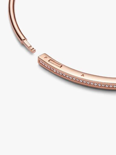 Pandora Signature I-D Pavé Bangle