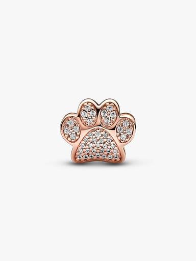 FINAL SALE - Sparkling Paw Print Charm