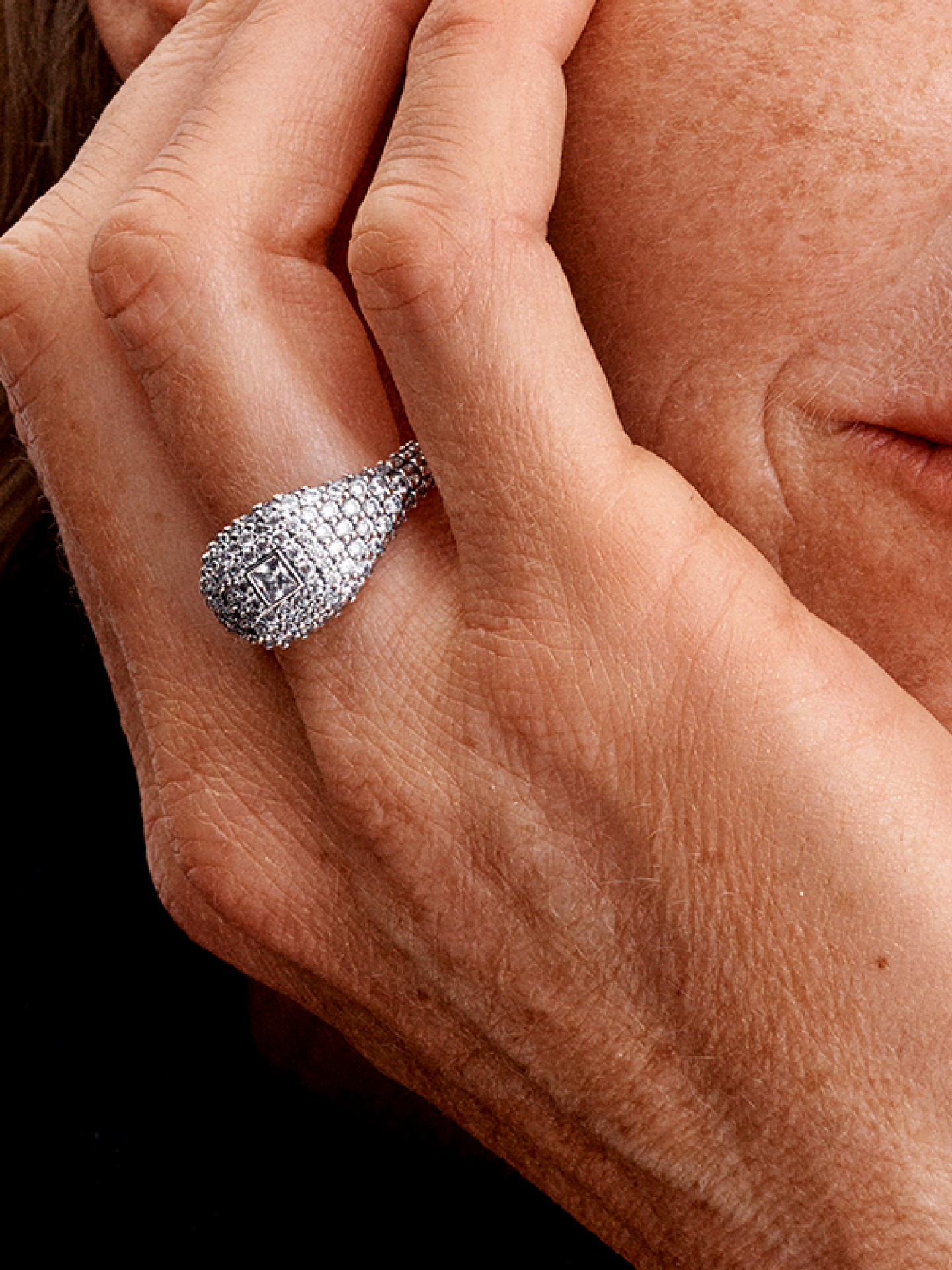 Женское кольцо Pandora Pavé Square Cocktail, цвет: Серебро — фото 3