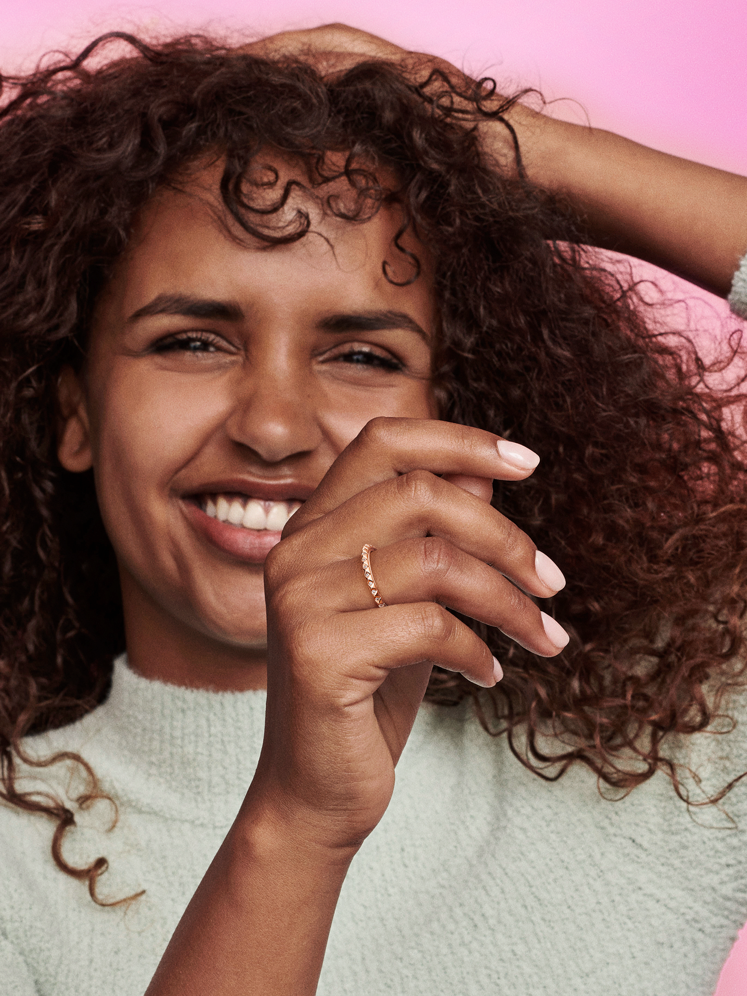 Pandora ME Pyramids Ring