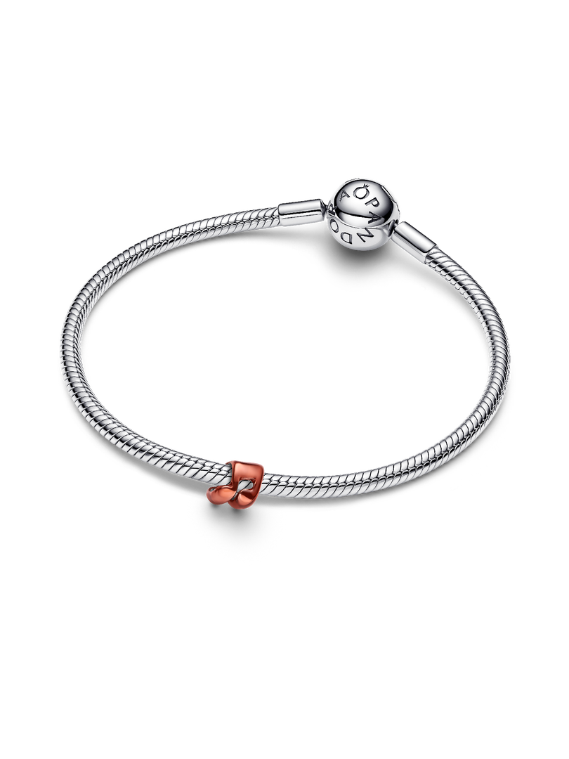 Orange Music Note Mini Charm