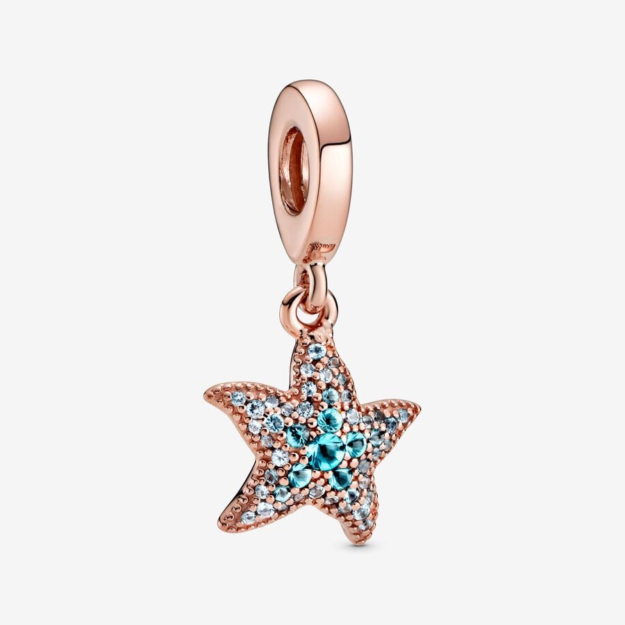 Sparkling Starfish Dangle Charm image number 0