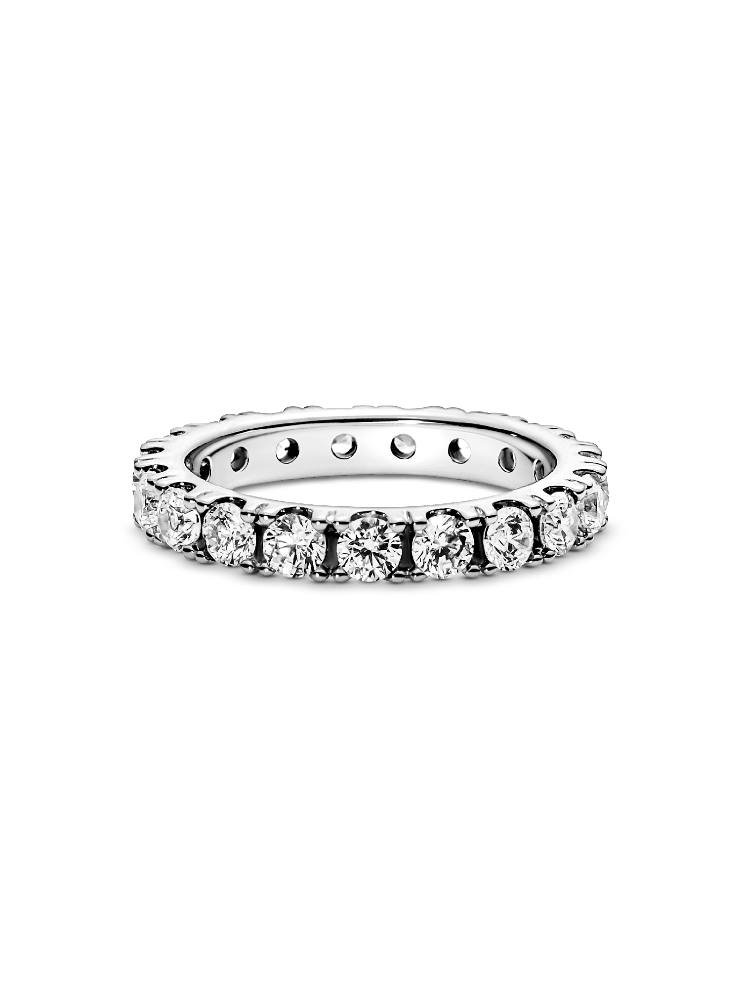 Sparkling Row Eternity Ring | Sterling silver | Pandora US