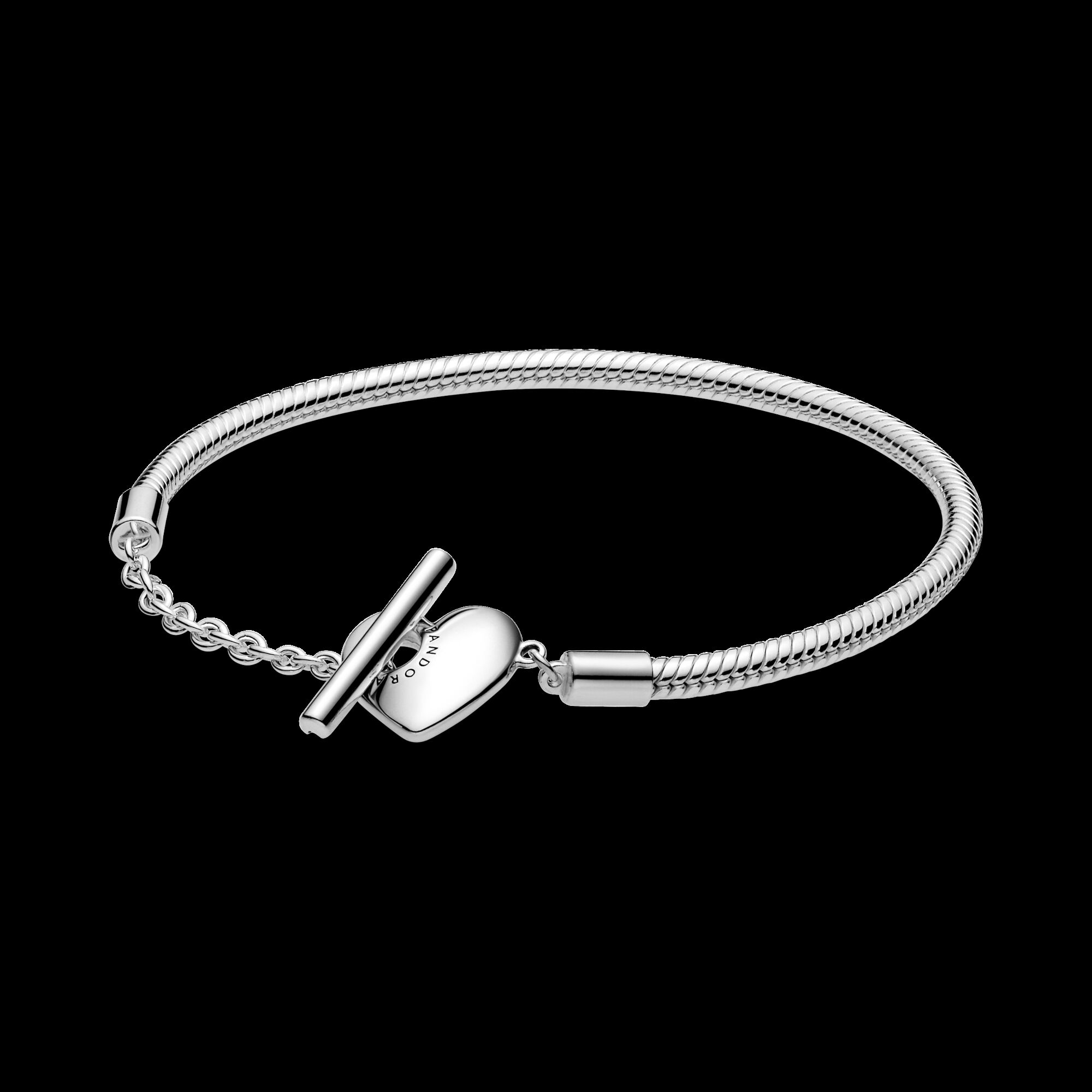 Bracelets PANDOR charms 7 perles Fermoir aimant Long-19 