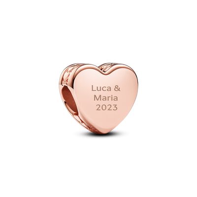 Milagro Heart Charm Set - Set of 7 - in Rose Gift Bag-CharmS