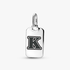 Letter K Rectangle Pendant Letter K Rectangle Pendant