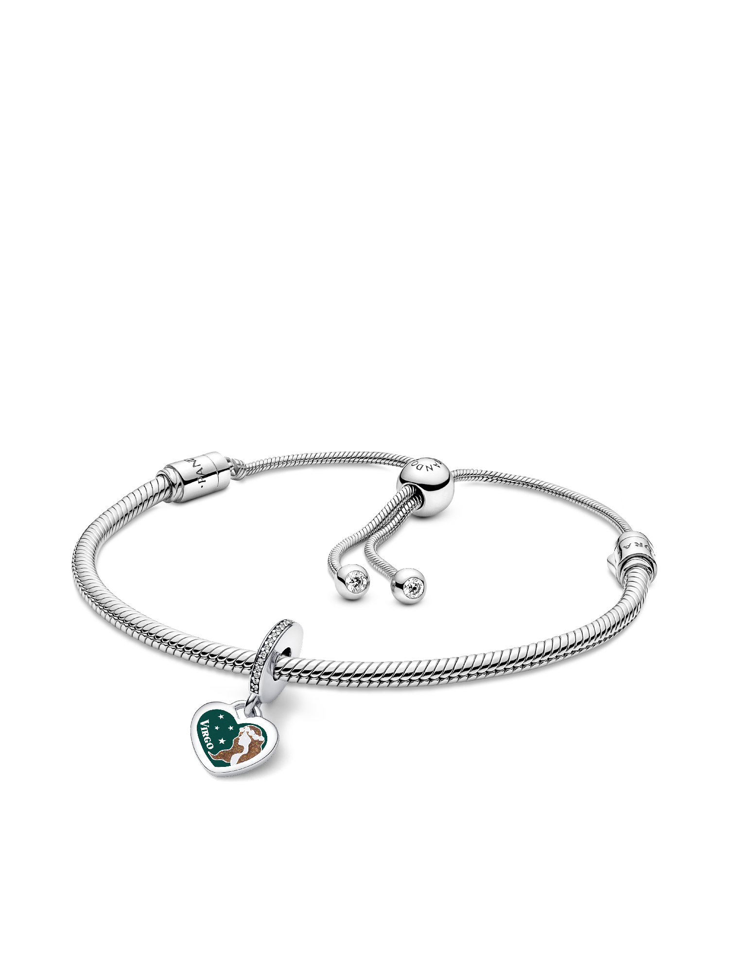 Virgo Dangle Charm Bracelet Set
