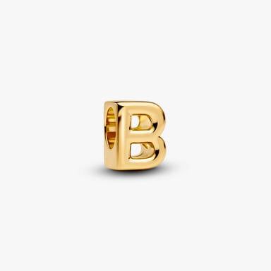 Letter B Charm Necklace