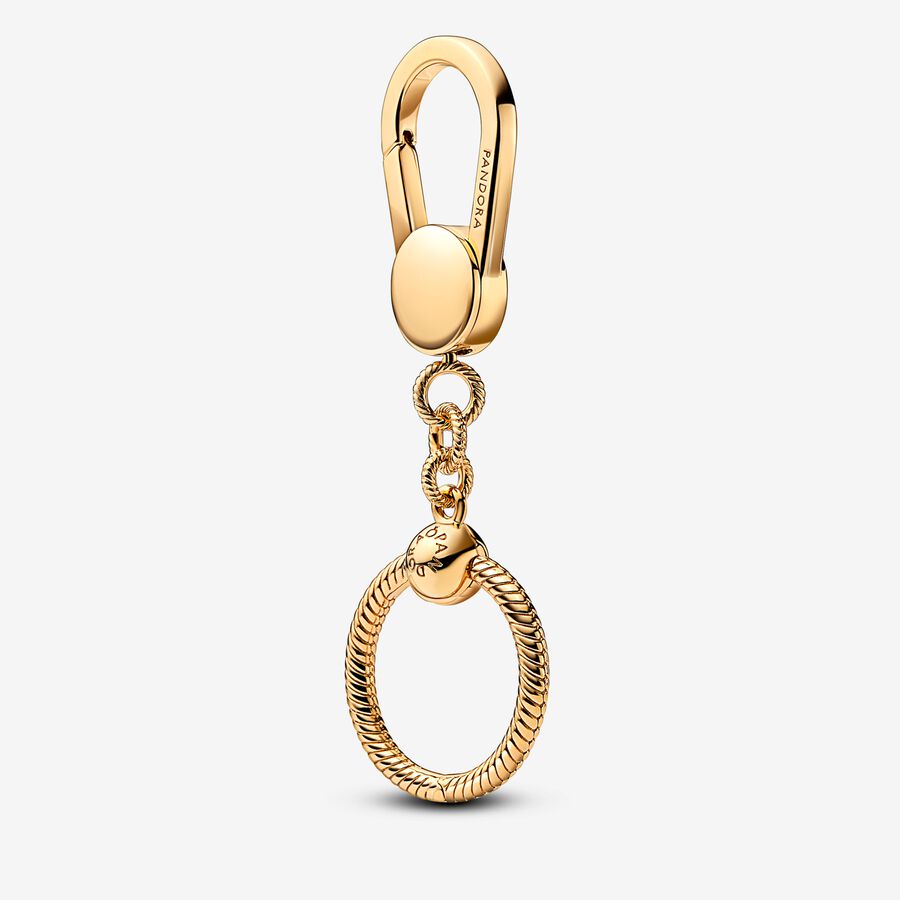 Louis Vuitton Circle Bag Charm and Key Holder Gold