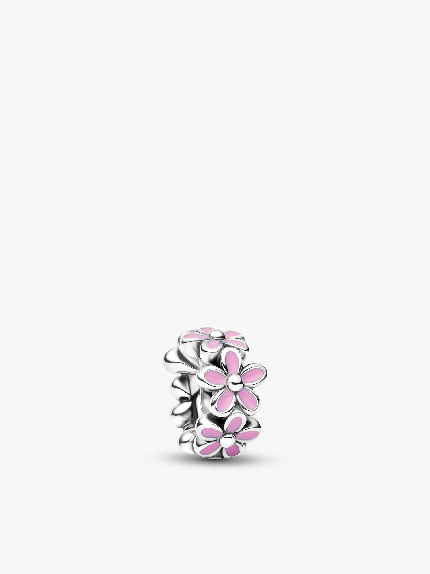 Pink Daisy Spacer Charm