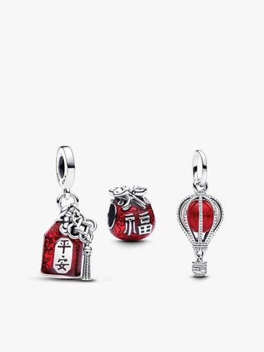 Lunar New Year Lucky Charm trio