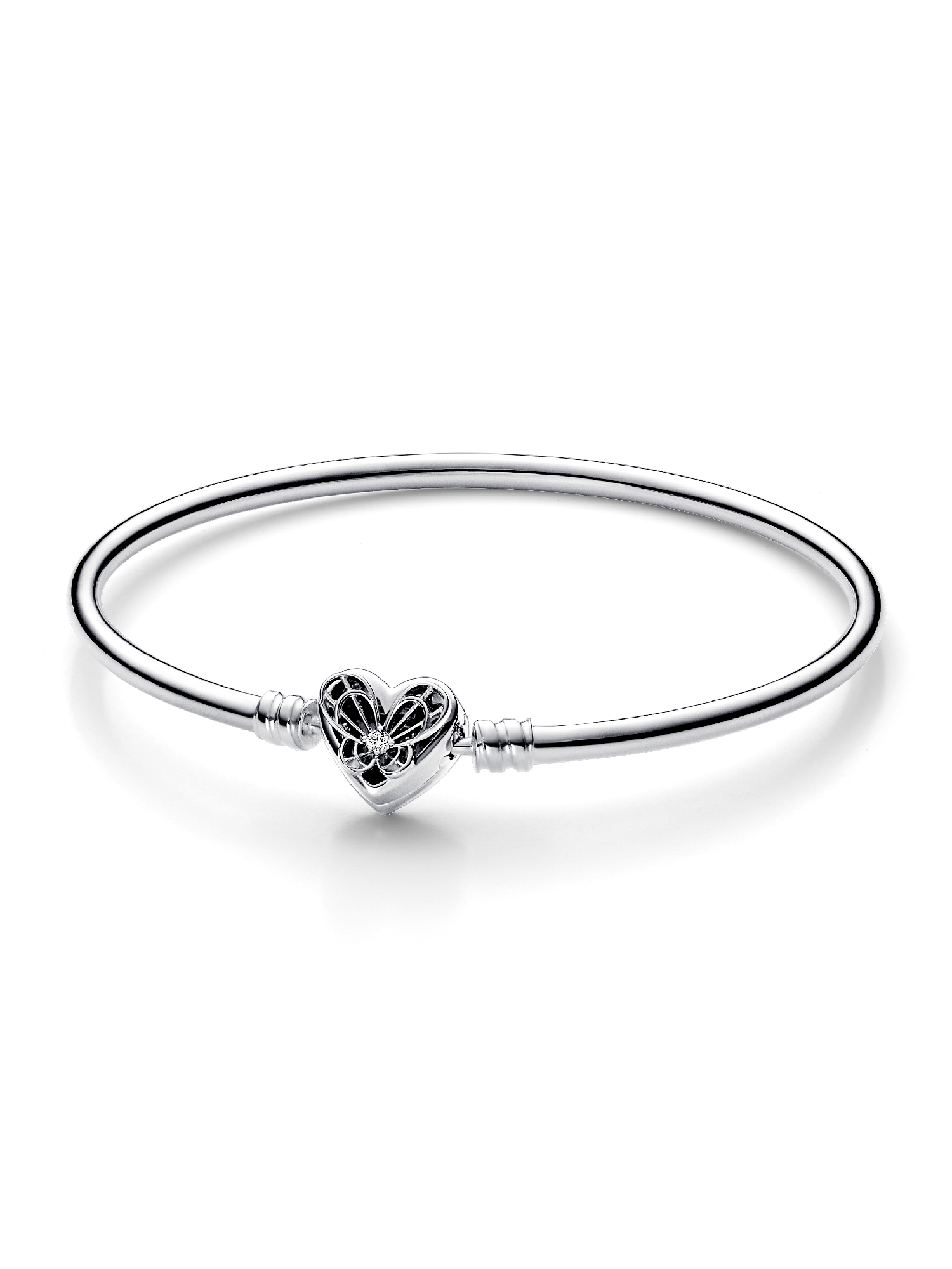 Pandora Moments Heart & Butterfly Bangle GWP 2023