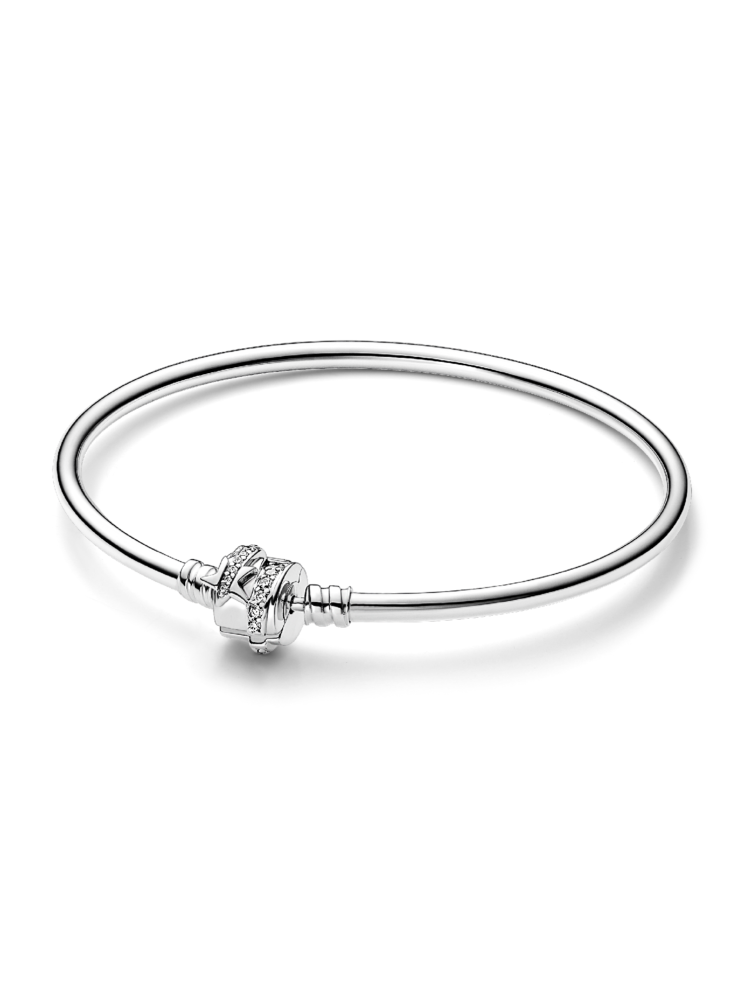 Pandora Moments Sparkling Shooting Star Clasp Bangle GWP 2023
