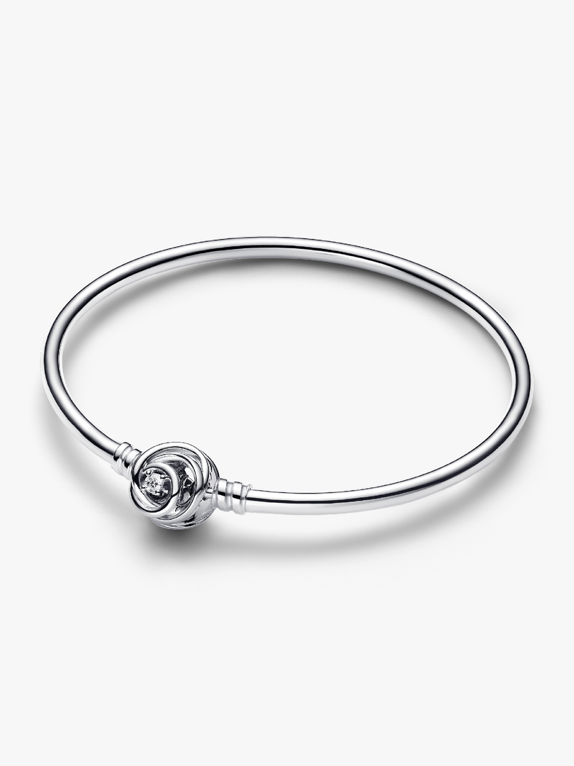 Pandora Moments Encircled Clasp Bangle GWP 2024