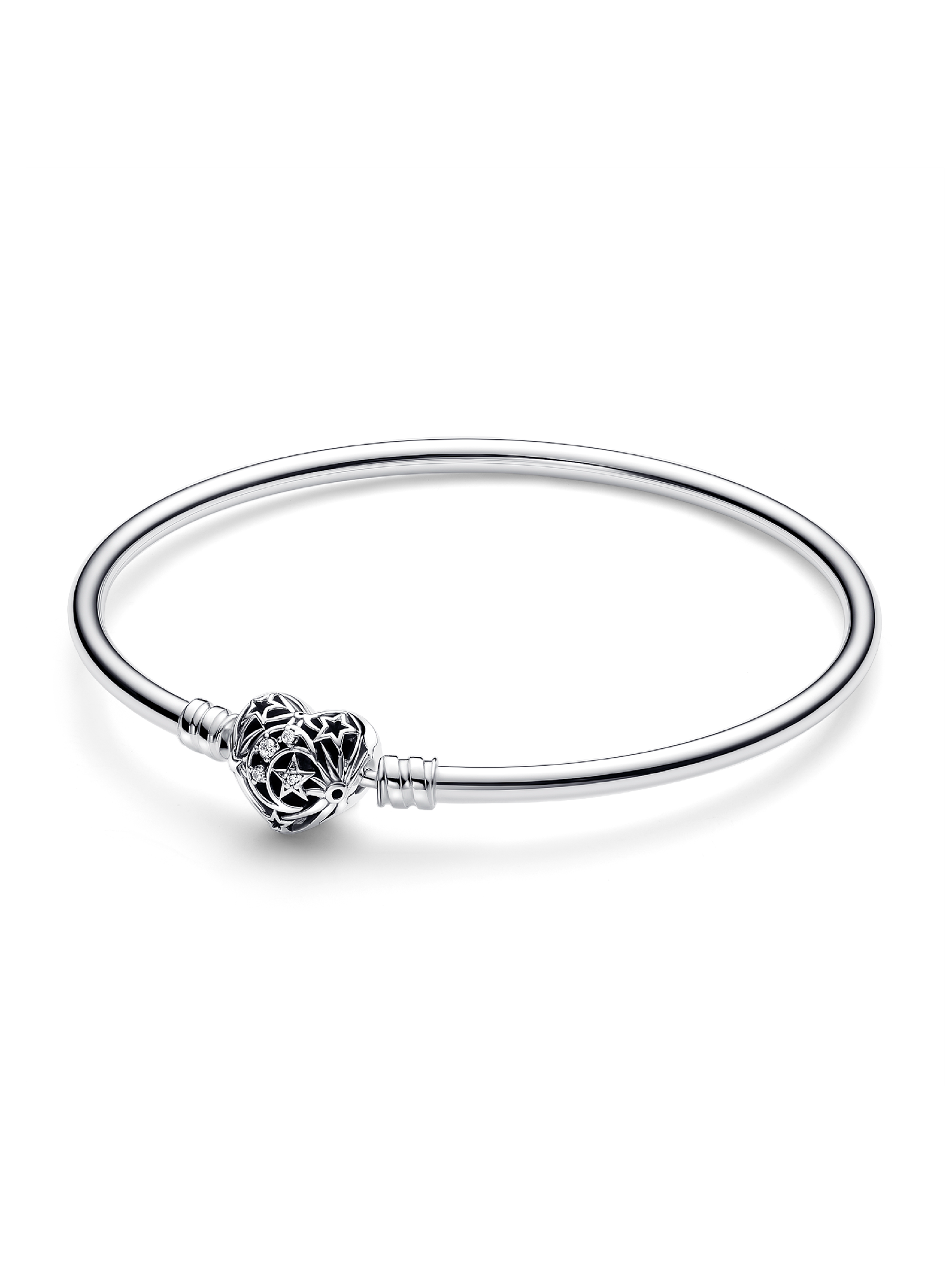 Pandora Celestial Heart Clasp Bangle GWP 2024