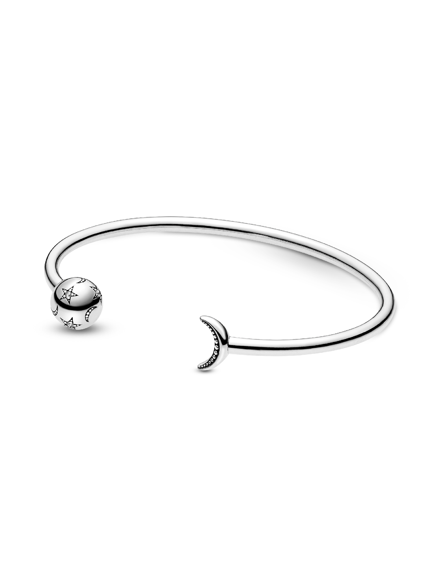 Pandora Moments Moon & Stars Open Bangle GWP 2020
