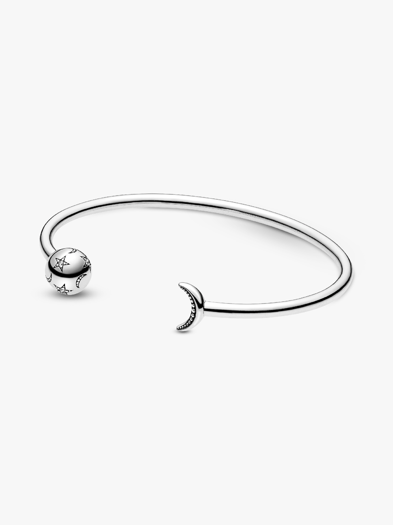 Pandora Moments Moon & Stars Open Bangle GWP 2020