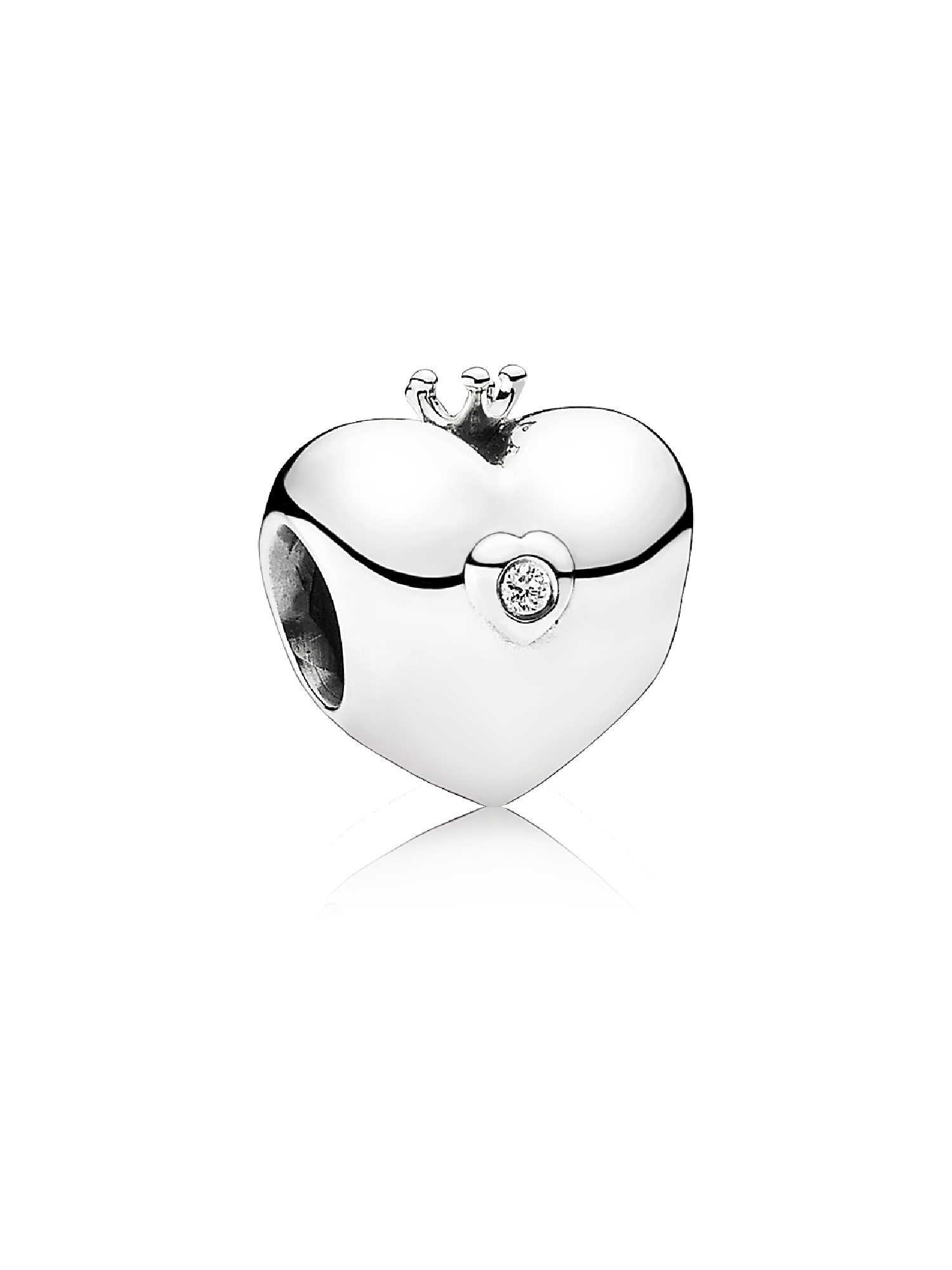 Pandora Club 2015 Heart & Crown Charm