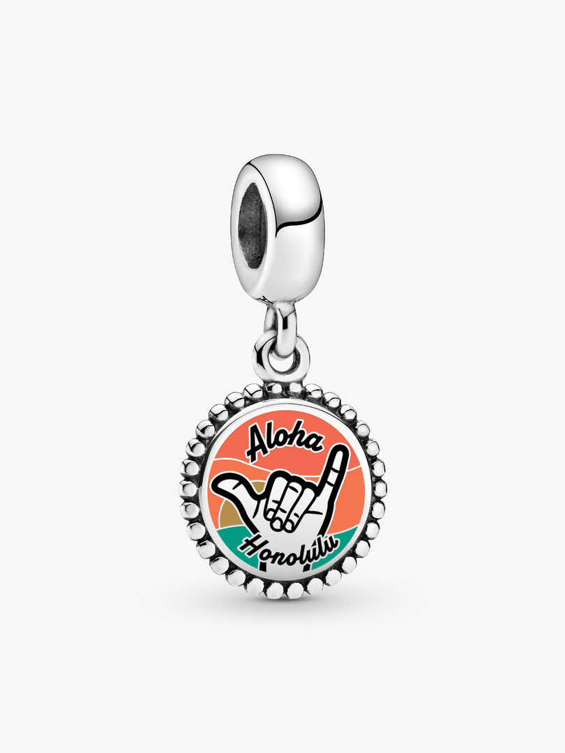 Aloha Shaka Dangle Charm