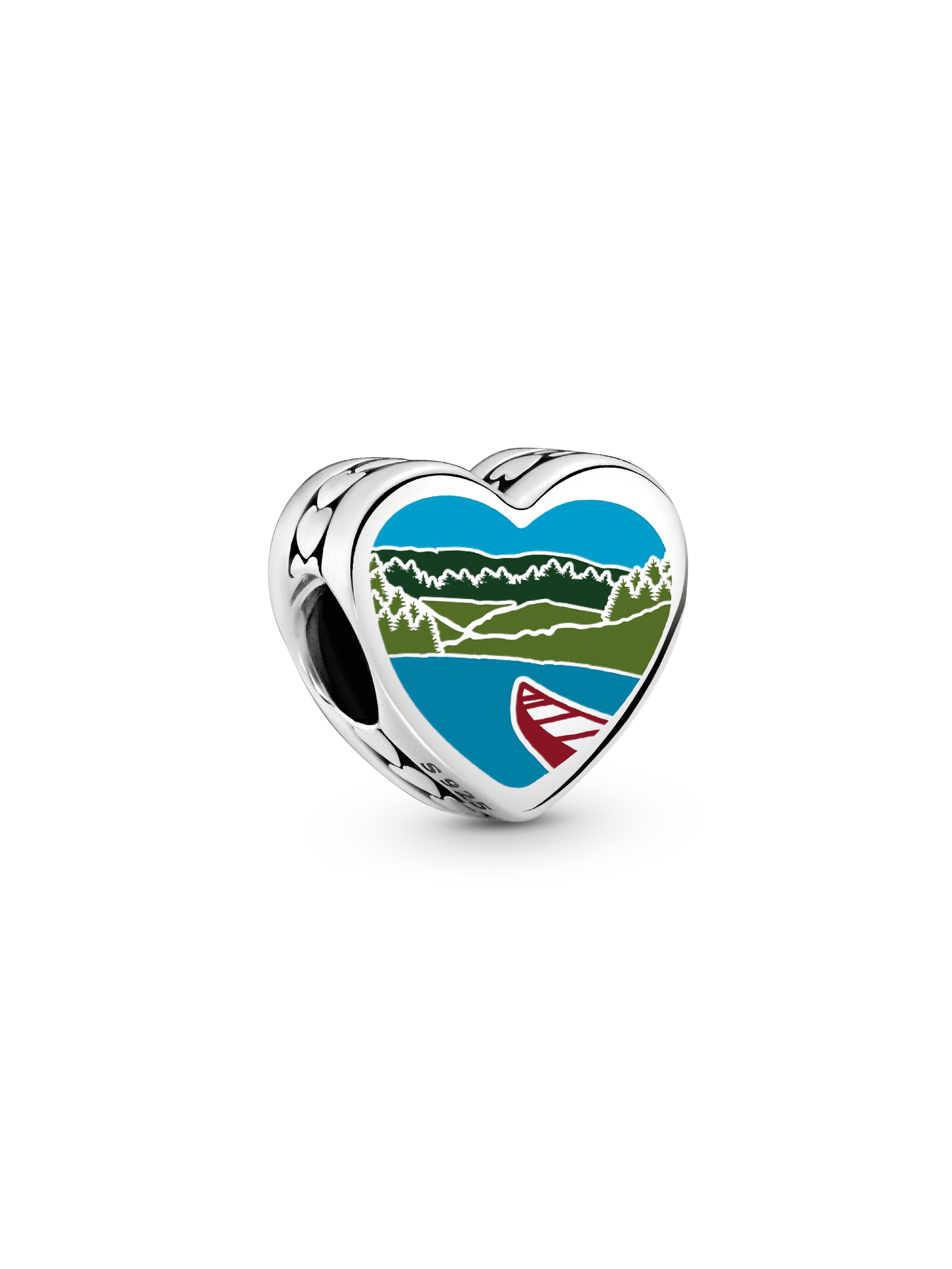 Arkansas Heart Charm