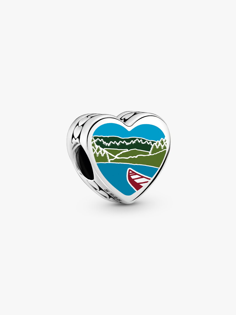 Arkansas Heart Charm