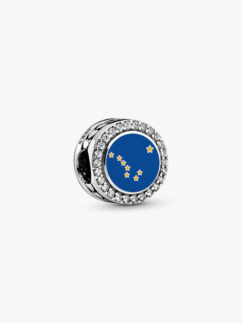 Alaska Flag Charm
