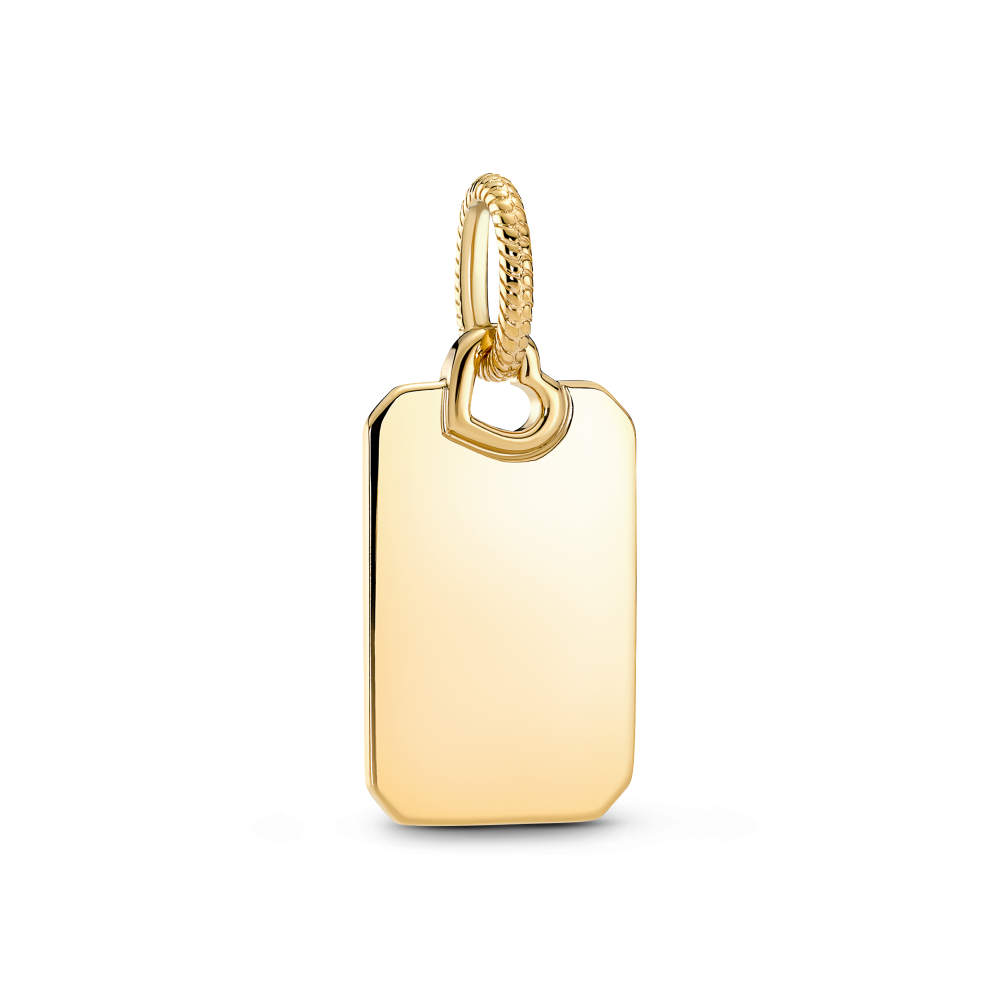 Engravable Rectangle Tag Pendant