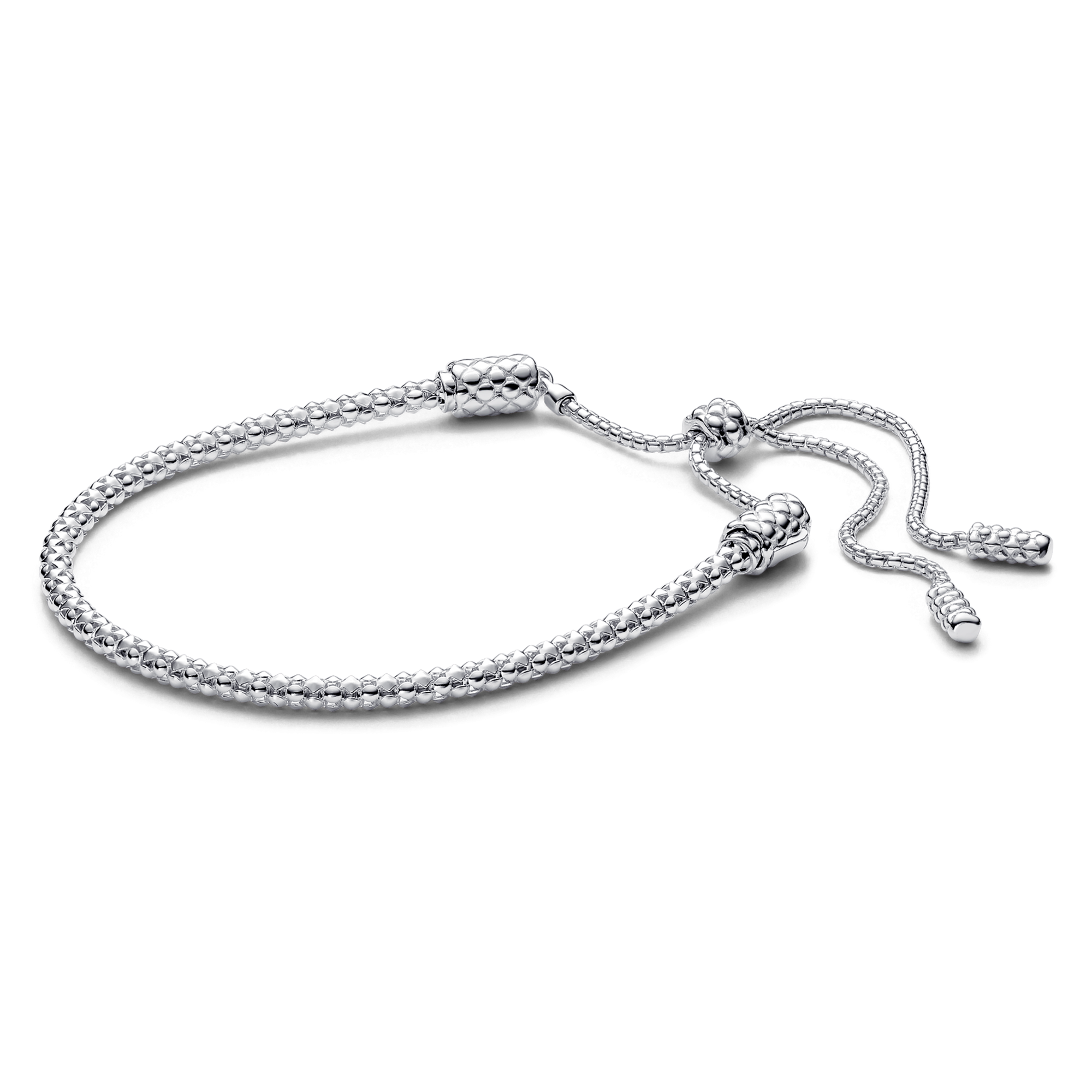 Pandora Moments Studded Chain Slider Bracelet