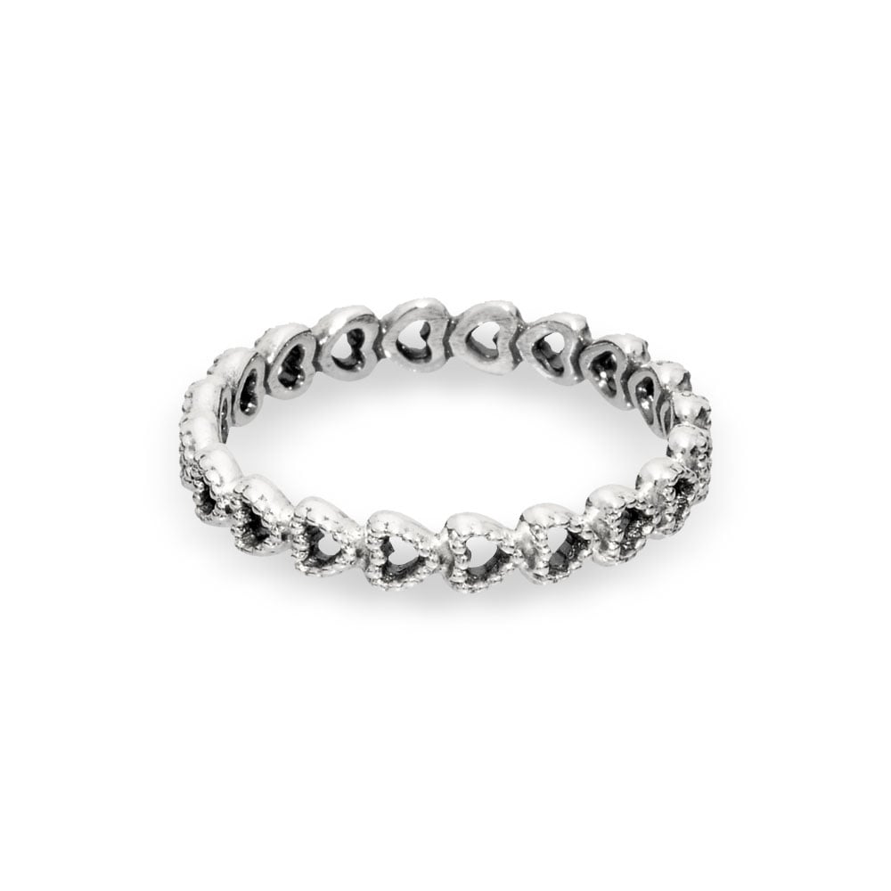 Linked Love Ring in Sterling Silver | Silver | Pandora US