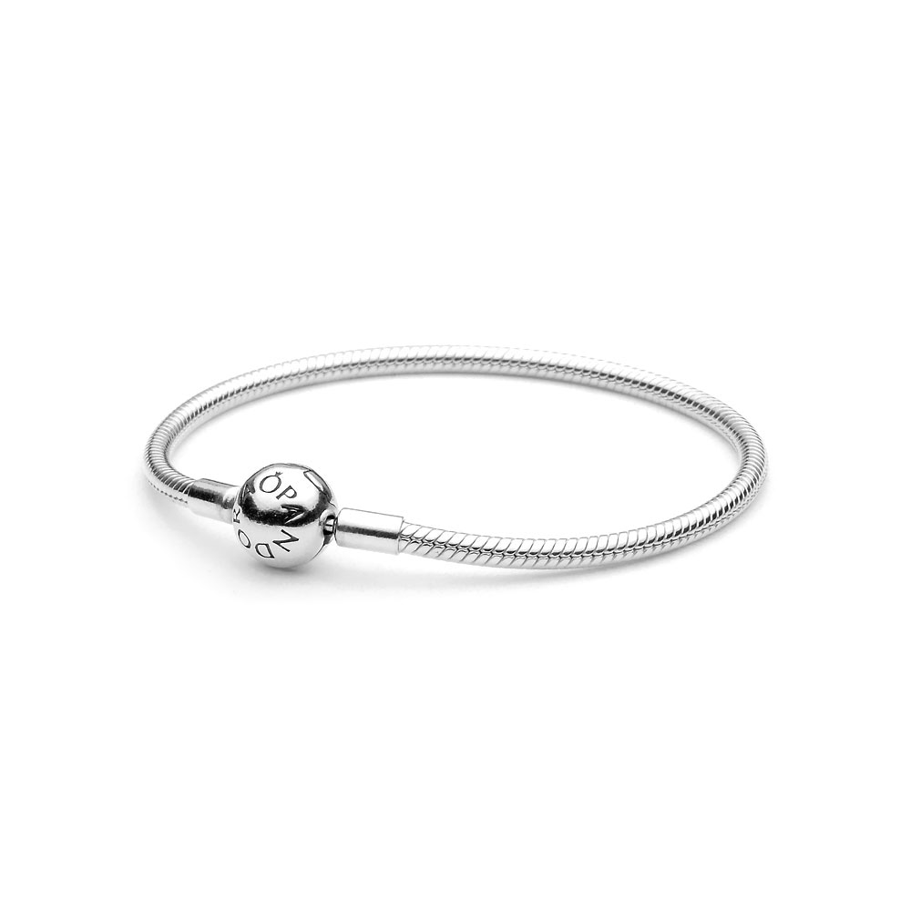 Smooth Sterling Silver Clasp Bracelet | Sterling silver | Pandora US