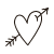 Heart and Arrow
